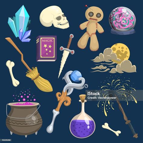 Icônes de la magie déliée et des outils associés