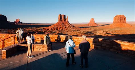 Vue depuis le Visitor Center de Monument Valley