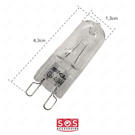 ampoule de four halogène