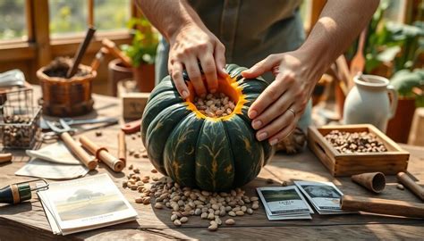 Schéma de récolte de graines de légumes-feuilles