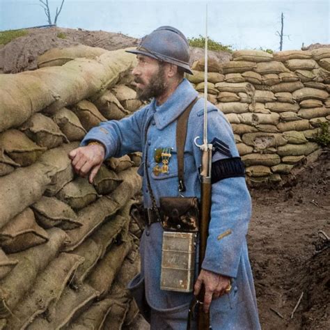 Fantassin français de la Première Guerre mondiale