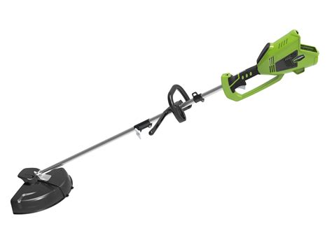 Ergonomie et réglages de la débroussailleuse Greenworks GD40BC