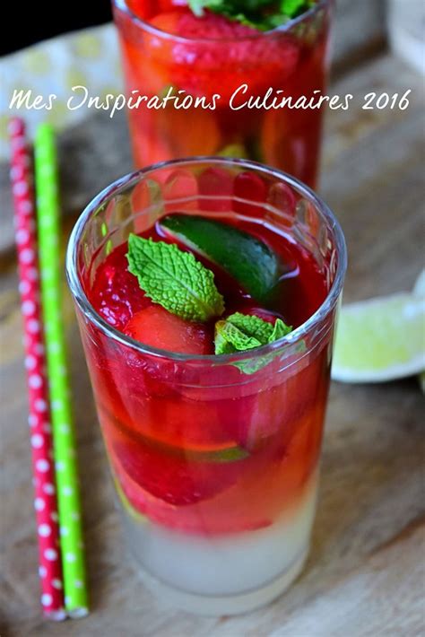 Mojito Fraise Sans Alcool