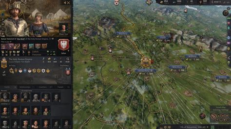 Interface du conseil des conseillers dans Crusader Kings II