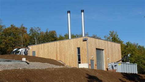 Chaufferie collective au bois