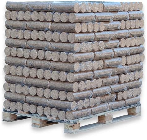 Palette de briquettes de chauffage