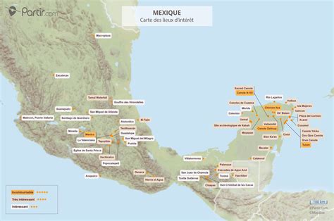 carte de l'aire de répartition naturelle de la téosinte au Mexique