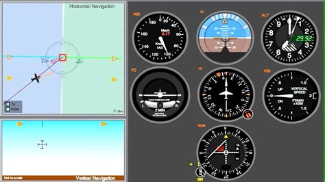 Illustration d'une station VOR et de son signal de navigation