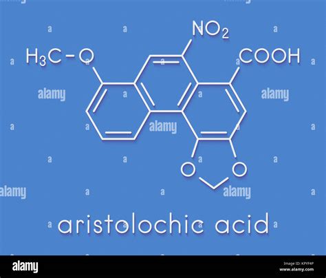 Molécule d'acide aristolochique