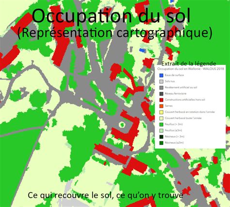 Carte comparative de l'évolution de l'occupation du sol à Maribahoux