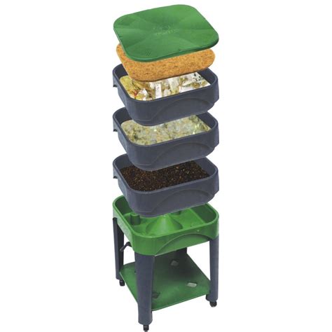 Illustration d'un kit de démarrage pour lombricompostage