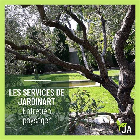 Diagramme illustrant le cycle d'entretien annuel d'un jardin paysager