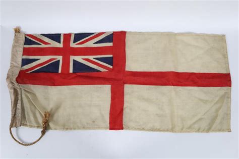 White Ensign avec l'ancien Union Jack