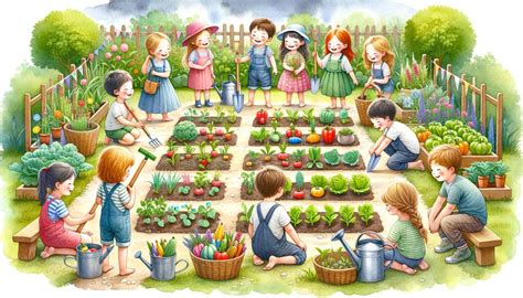 enfant décorant son espace de jardinage intérieur