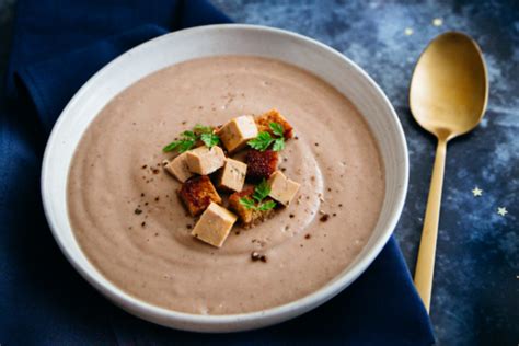 potage châtaigne foie gras