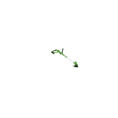 Illustration d'un coupe-bordures électrique en action le long d'une bordure de jardin