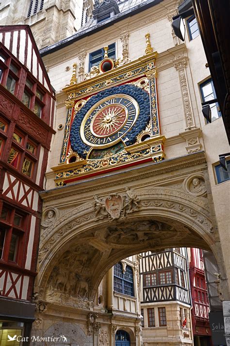 Le Gros-Horloge de Rouen avec Agneau Pascal