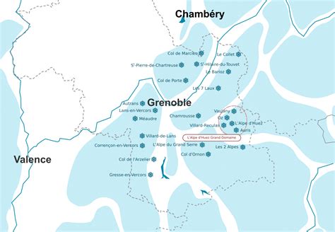 Carte des projets de développement des médiathèques autour de Grenoble