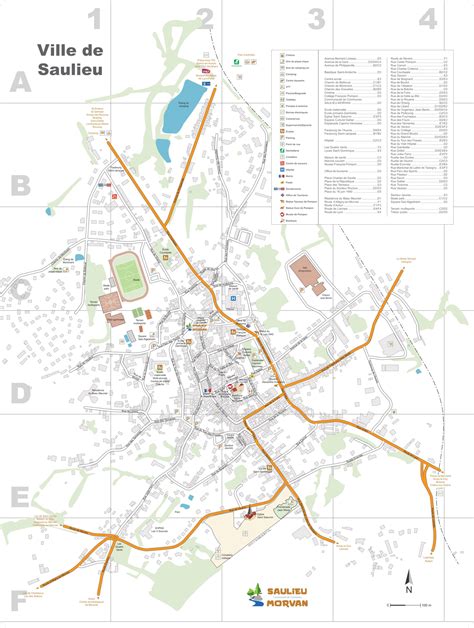 Carte de Lurais et ses hameaux