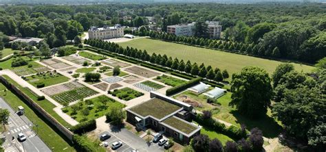 Vue panoramique du domaine historique de Savigny-le-Temple