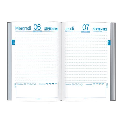 Image d'un agenda scolaire