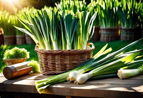 Outils de récolte des poireaux