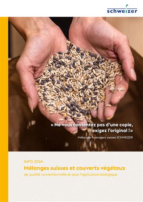 Tableau d'exemple de mélanges fourragers pour prairies temporaires
