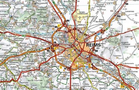 carte interactive de Reims montrant les points de location d'outils