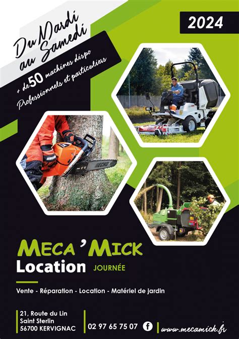 Service de location de matériel de jardinage