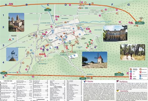 Plan du village d'Iviers