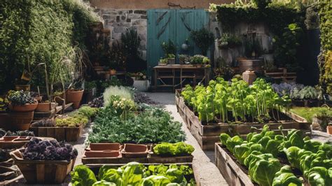 Exposition ensoleillée du potager