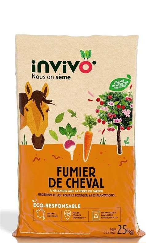 Emballages de fumier déshydraté certifié Nature et Progrès