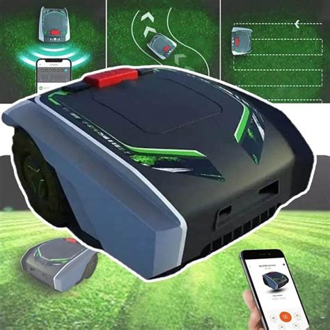 Application de contrôle de robot tondeuse avec gestion multi-zones