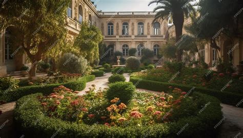 Paysage de plantation luxuriant