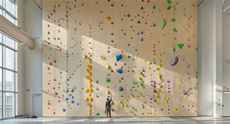 Fanny Gibert en action sur un mur d'escalade