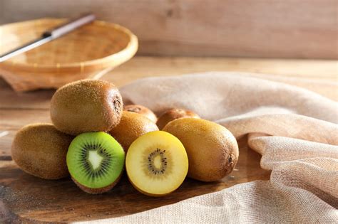 Différentes variétés de kiwis