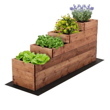 Potager en escalier avec serre amovible