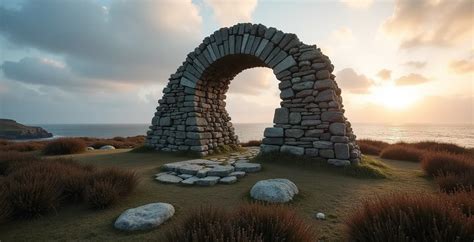 Four à goémon historique en Bretagne
