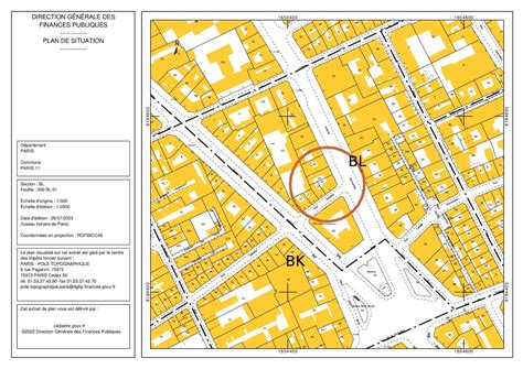 Plan de situation du projet des Reinettes à Bouchemaine Pruniers