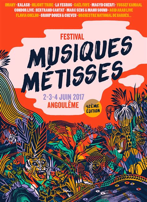 Affiche d'un festival de théâtre ou d'un événement culturel