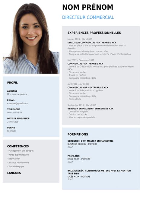 importance de la mise en page du CV