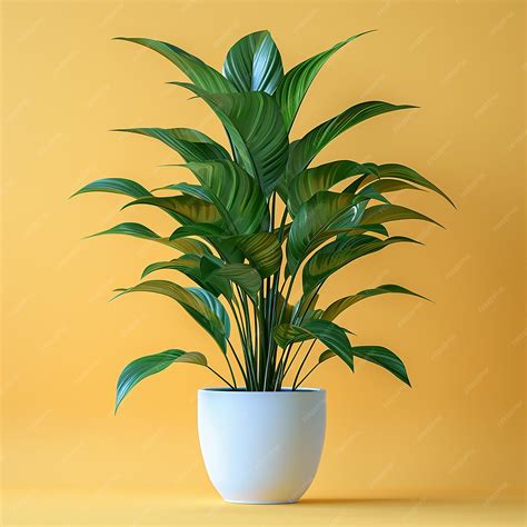 Aspidistra dans un intérieur moderne