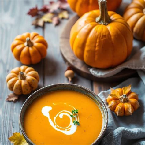 soupe de potiron avec graines