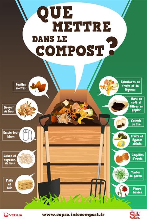 Infographie : Que mettre et que ne pas mettre dans son compost