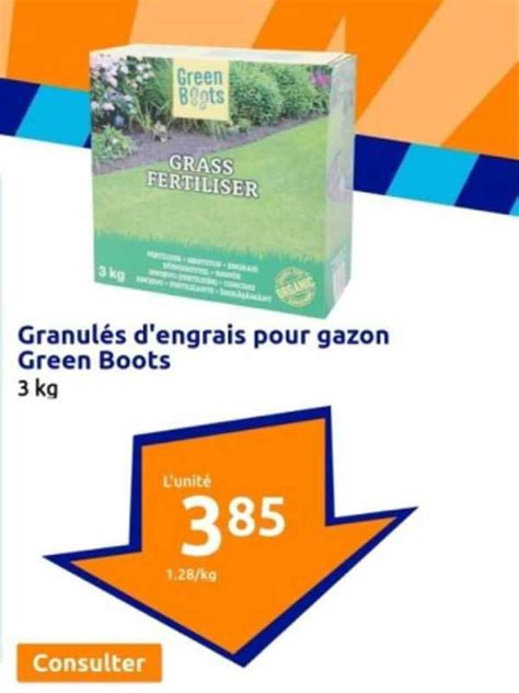 Granulés d'engrais et gazon