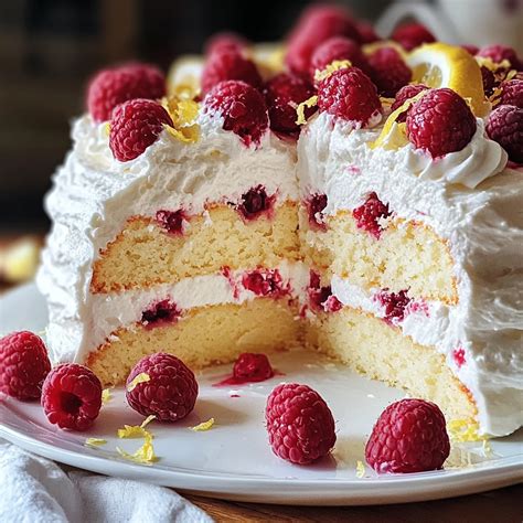 détail des framboises et feuilles d'or sur le gâteau
