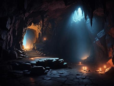 Un mineur explorant une grotte sombre à la recherche de filons précieux dans les montagnes d'Azeroth