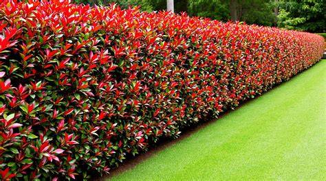 Schéma de taille pour une haie de Photinia