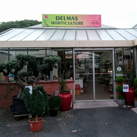 Carte géographique montrant l'emplacement de Delmas Horticulture à Launaguet
