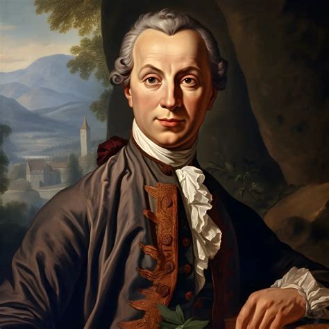 Portrait d'Emmanuel Kant jeune